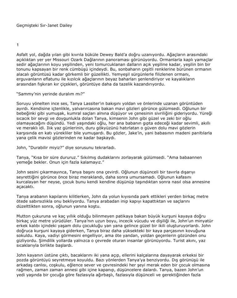 Geçmişteki Sır PDF - Janet Dailey 11 Janet Dailey Gecmisteki Sir Kitap Kapağı