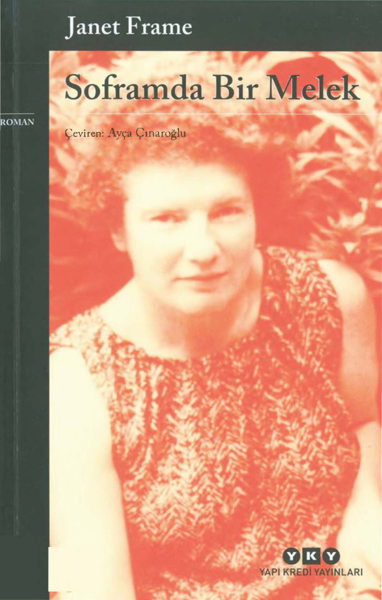 Janet Frame Soframda Bir Melek YKY Kitap Kapağı