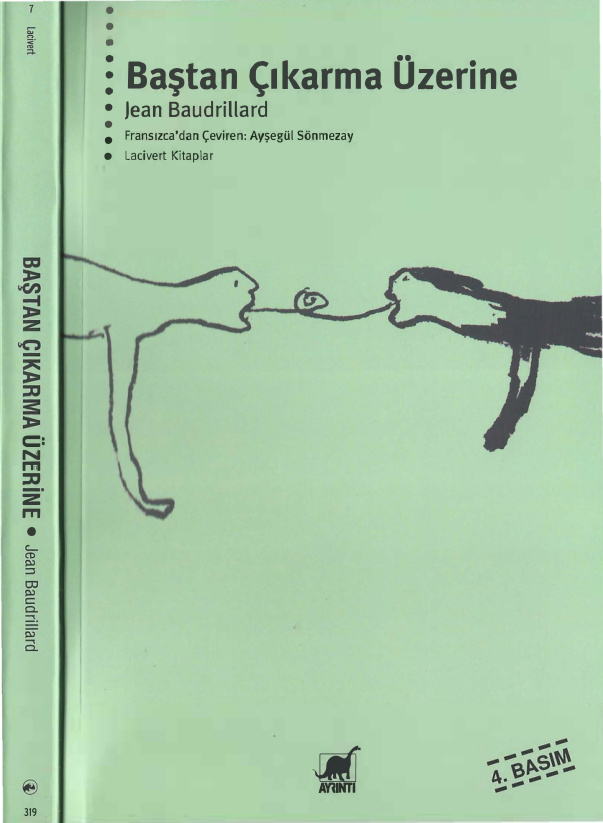 Baştan Çıkarma Üzerine PDF – Jean Baudrillard