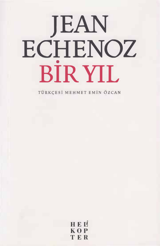 Bir Yıl PDF – Jean Echenoz