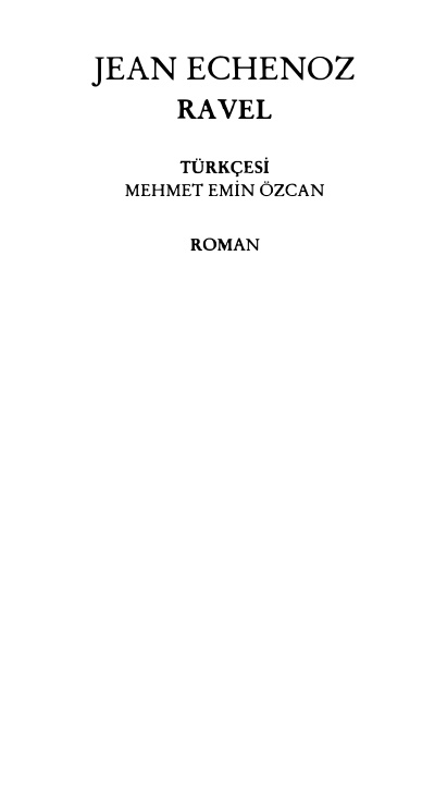 Ravel PDF – Jean Echenoz