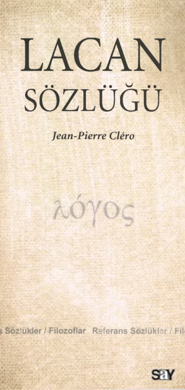 Lacan Sözlüğü PDF – Jean-Pierre Cléro