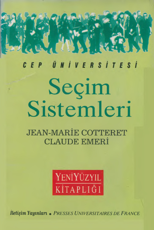 Seçim Sistemleri PDF – Jean-Marie Cotteret, Claude Émeri