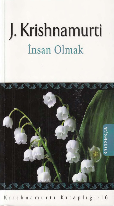 İnsan Olmak PDF – Jiddu Krishnamurti
