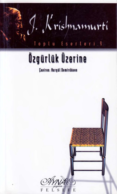 Özgürlük Üzerine PDF – Jiddu Krishnamurti