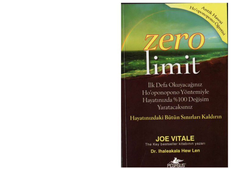 Zero Limit PDF - Joe Vitale 19 Joe Vitale Zero Limit Kitap Kapağı