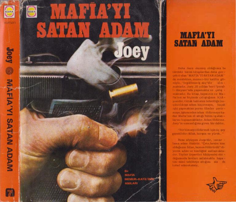 Mafyayı Satan Adam PDF - Joey 3 Joey Mafyayı Satan Adam Koza Yayınları Kitap Kapağı