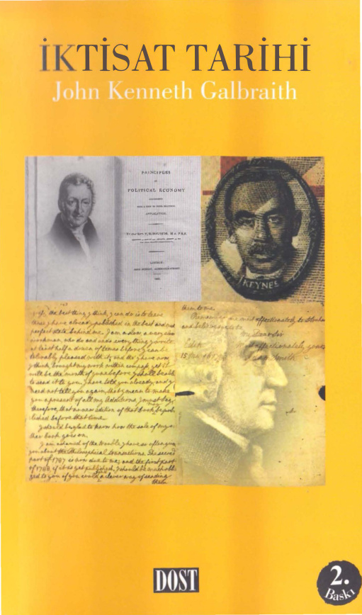 İktisat Tarihi PDF – John Kenneth Galbraith