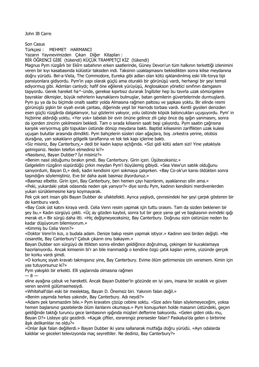 Casus PDF – Joseph Conrad
