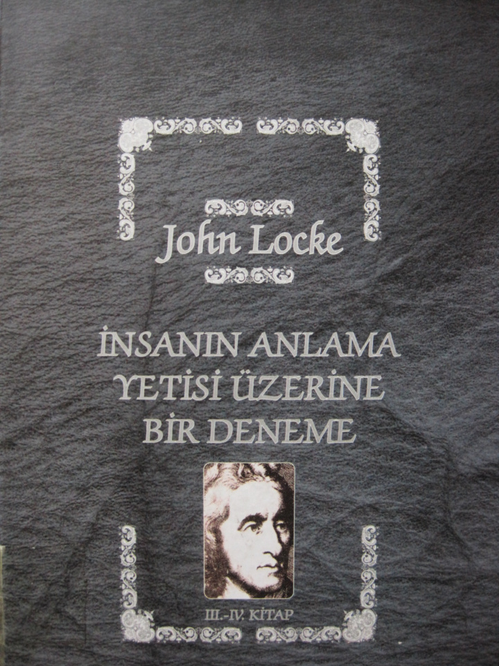 İnsanın Anlama Yetisi Üzerine Bir Deneme III-IV PDF – John Locke