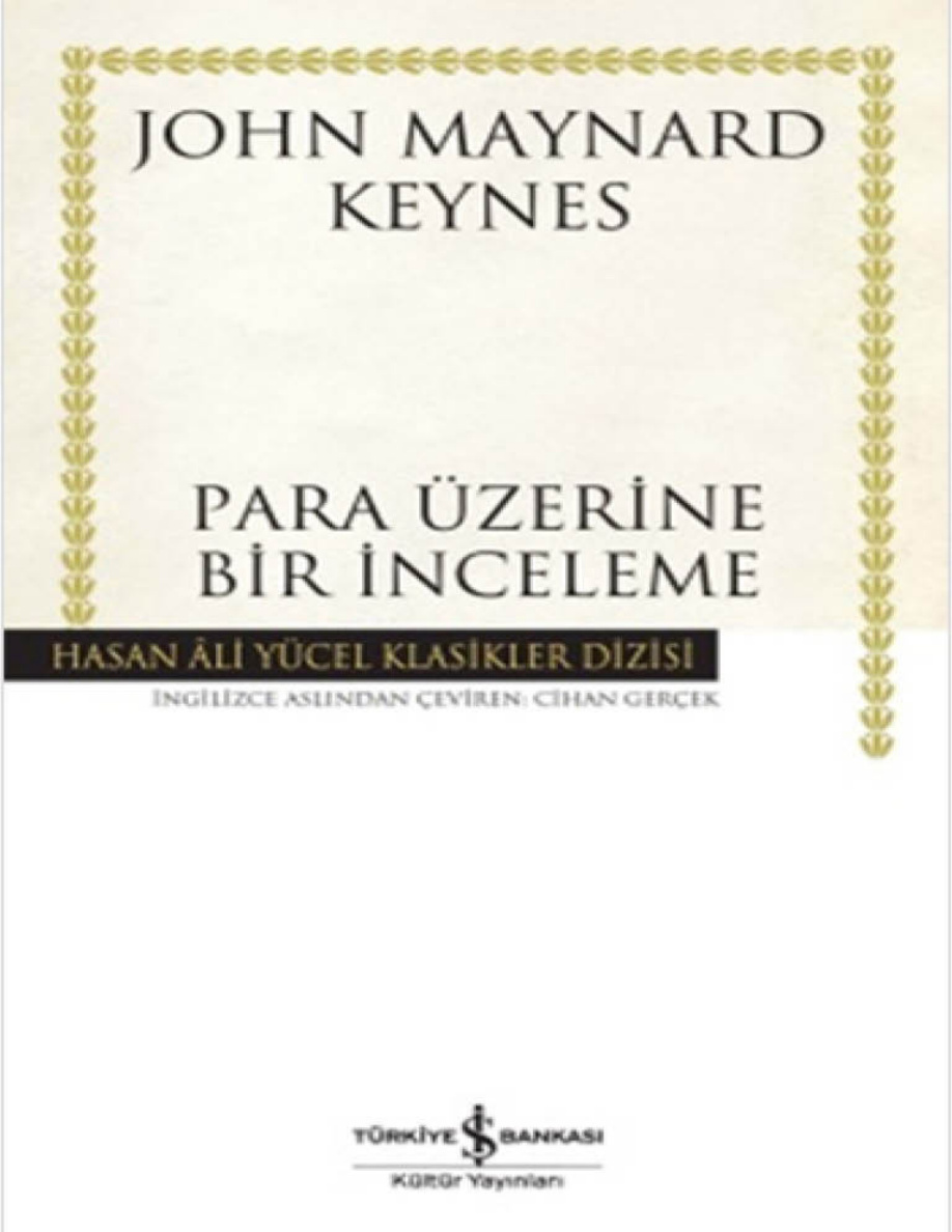 Para Üzerine Bir İnceleme PDF – John Maynard Keynes