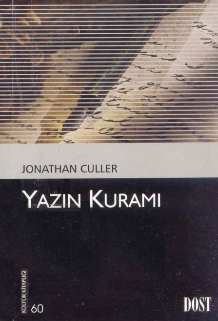 Yazın Kuramı PDF – Jonathan Culler