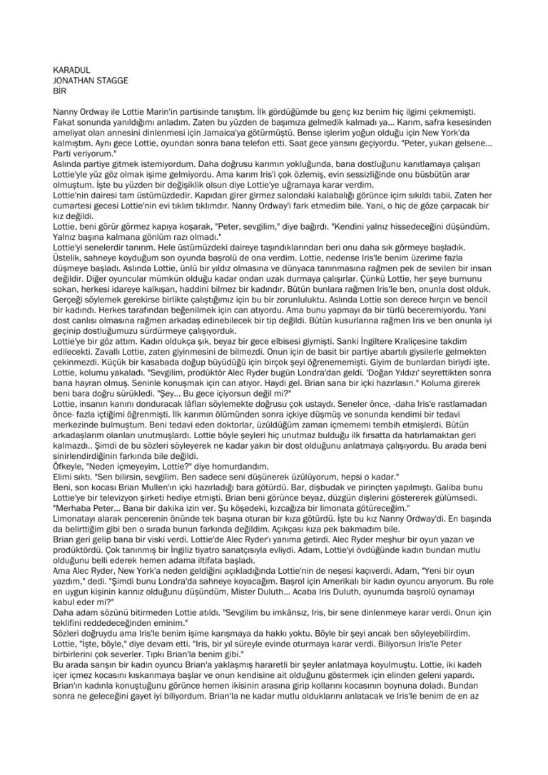 Jonathan Stagge Karadul Kitap Kapağı