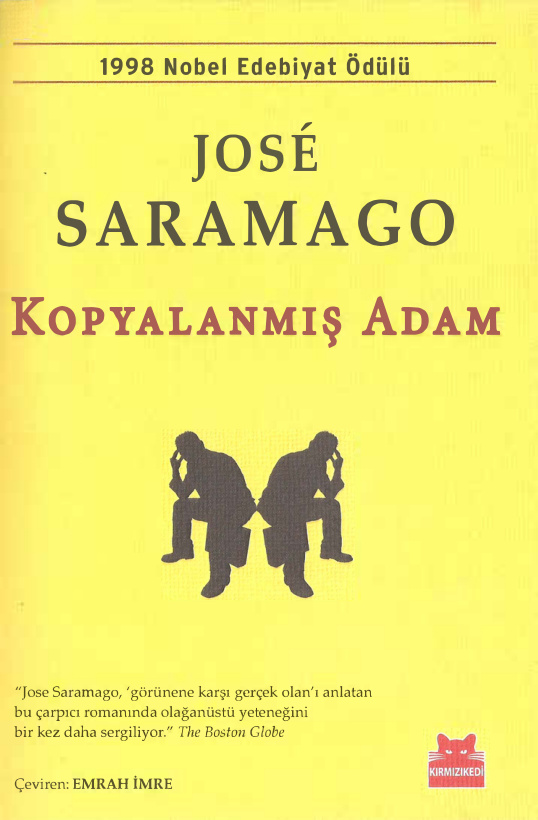 Kopyalanmış Adam PDF – Jose Saramago