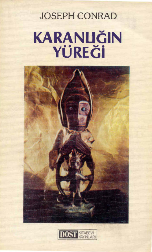Joseph Conrad Karanlğın Yüreği Dost Kitabevi Kitap Kapağı