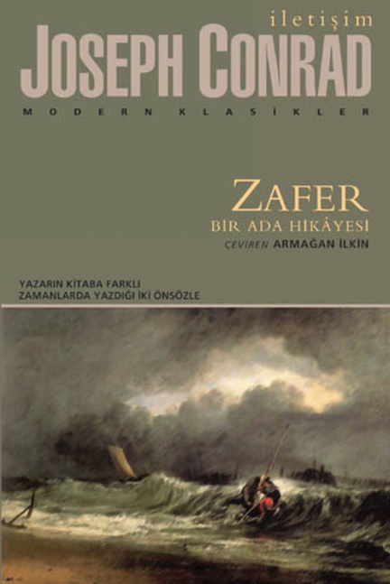 Joseph Conrad Zafer İletişim Yayınları Kitap Kapağı