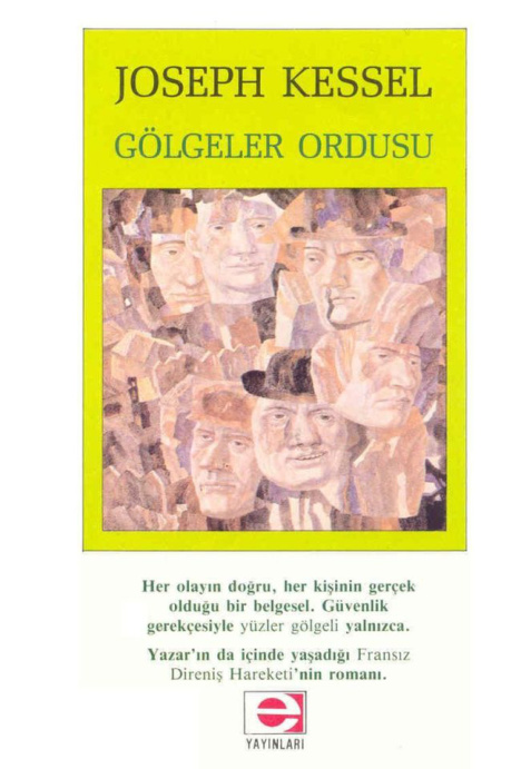 Gölgeler Ordusu PDF – Joseph Kessel