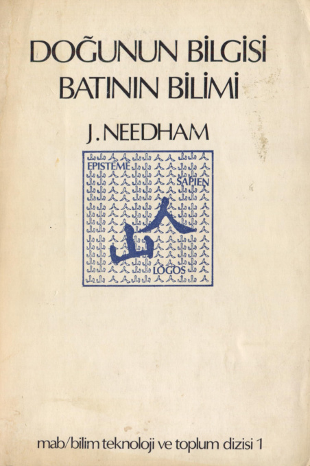 Doğunun Bilgisi Batının Bilimi PDF – Joseph Needham