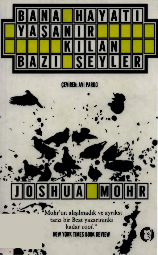 Bana Hayatı Yaşanır Kılan Bazı Şeyler PDF – Joshua Mohr