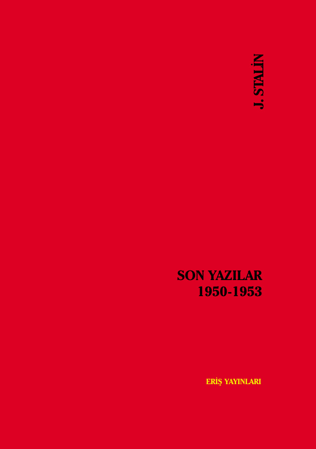Son Yazılar PDF – Josef Stalin