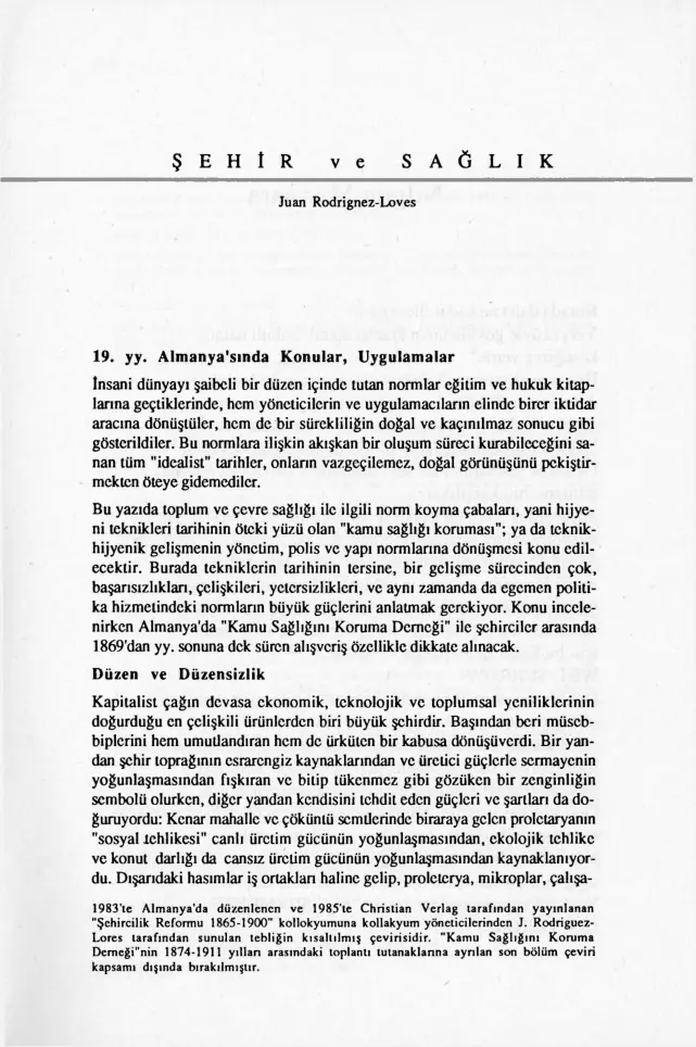 Şehir ve Sağlık PDF – Juan Rodrignez-Loves