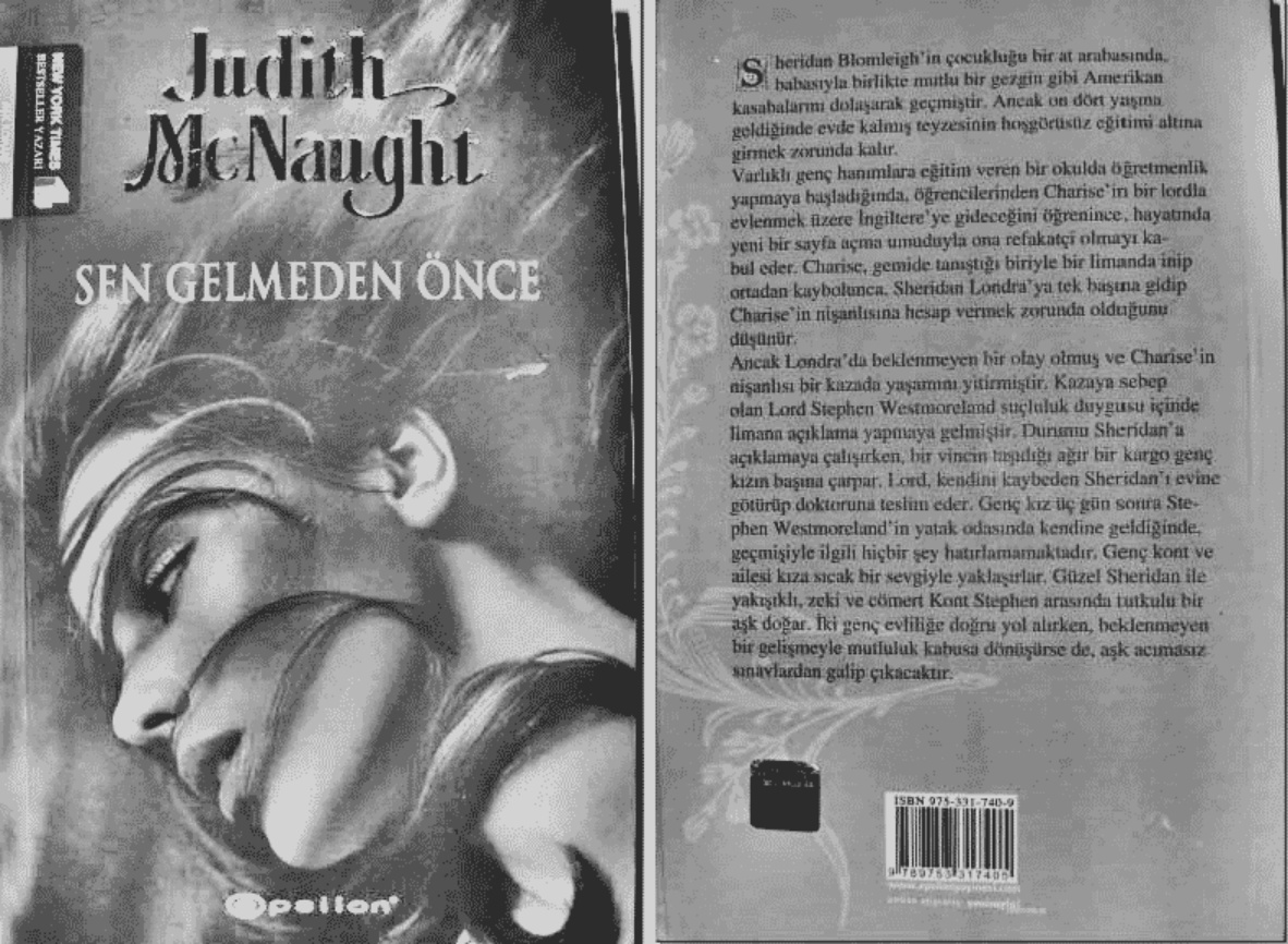 Sen Gelmeden Önce PDF – Judith McNaught