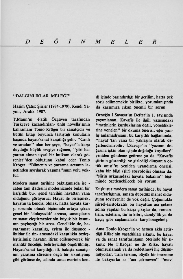 Jung’tan Kavur’a Gece Yolculuğu PDF – Yavuz Erten