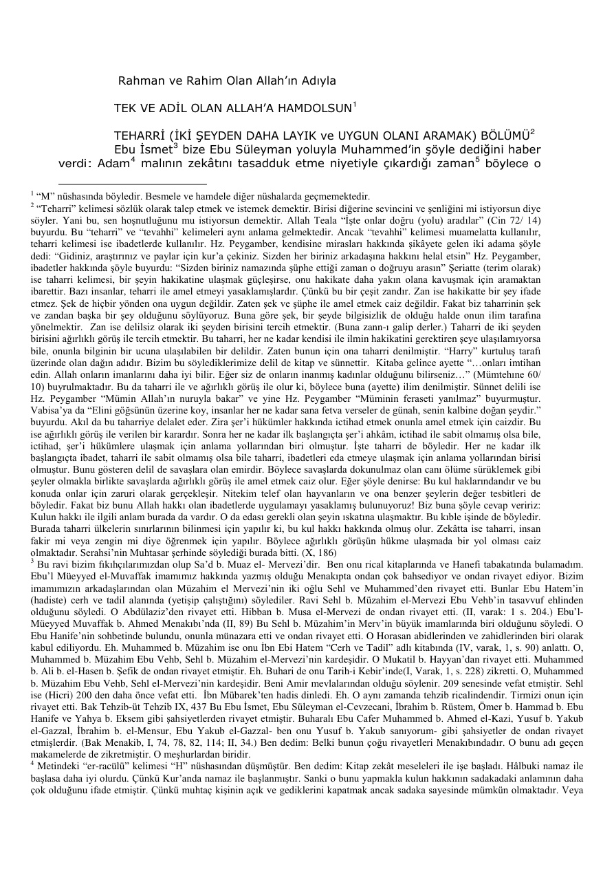 Kitabü’l-Asıl: Cilt 3 PDF – İmam Muhammed b. el-Hasen eş-Şeybani