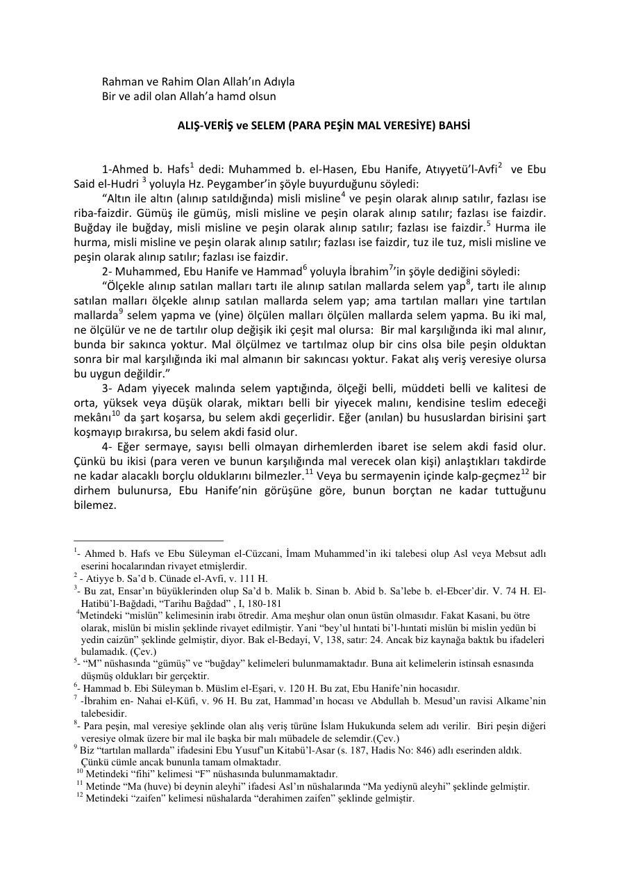 Kitabü’l-Asıl: Cilt 5 PDF – İmam Muhammed b. el-Hasen eş-Şeybani