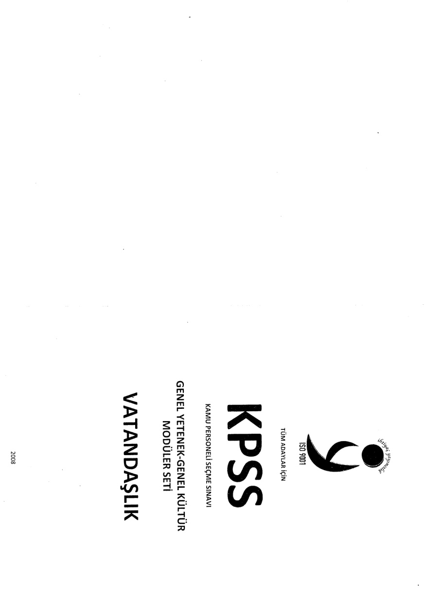 Vatandaşlık: ÖSYM Çıkmış Sorular PDF – Komisyon / ÖSYM