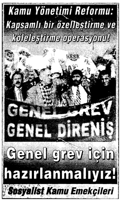 Kamu Yönetimi Reformu PDF – Sosyalist Kamu Emekçileri