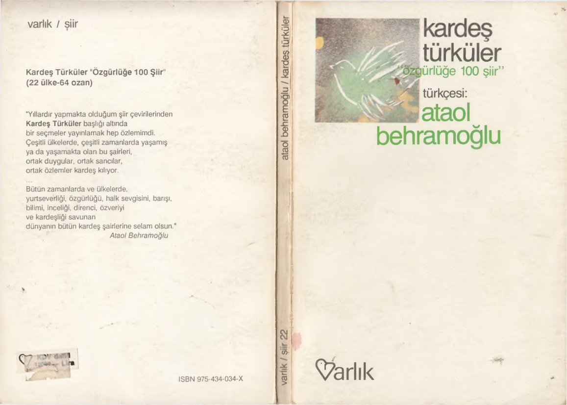 Özgürlüğe 100 Şiir PDF – Kardeş Türküler (Hazırlayan)