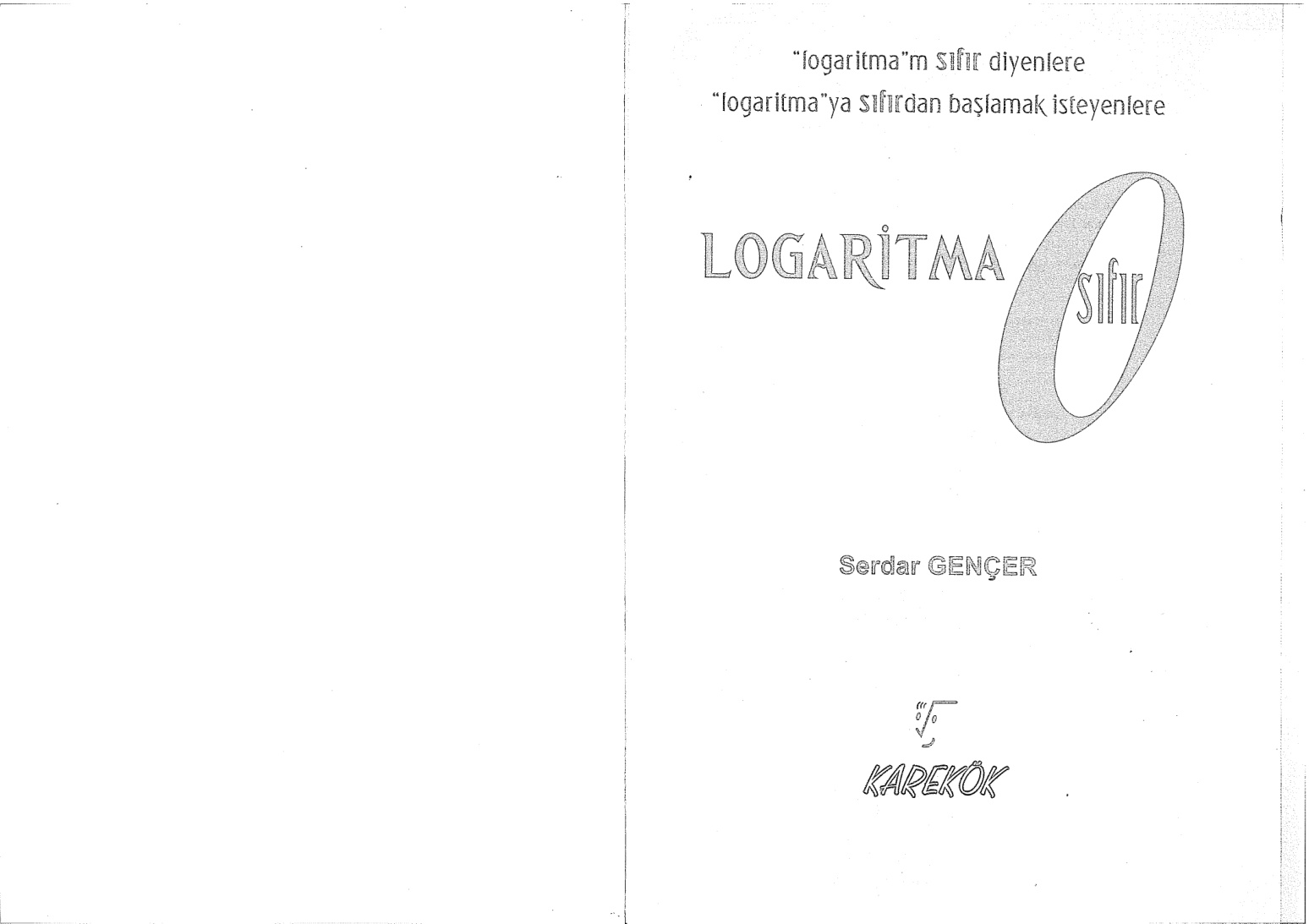 Karekök Yayınları LYS Logaritma 0 PDF – Karekök Yayınları Komisyon