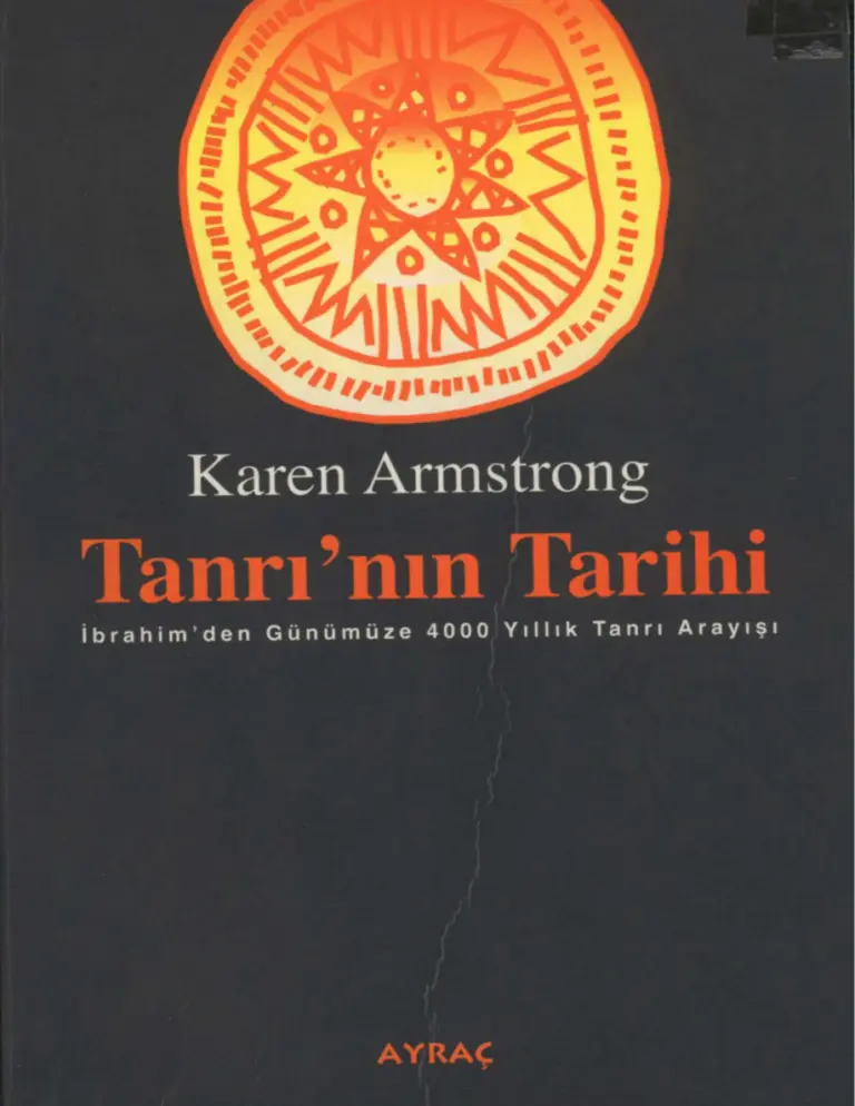 Karen Armstrong Tanrı'nın Tarihi Kitap Kapağı