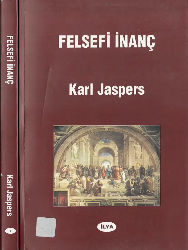 Felsefi İnanç PDF - Karl Jaspers 9 Karl Jaspers Felsefi İnanç Kitap Kapağı