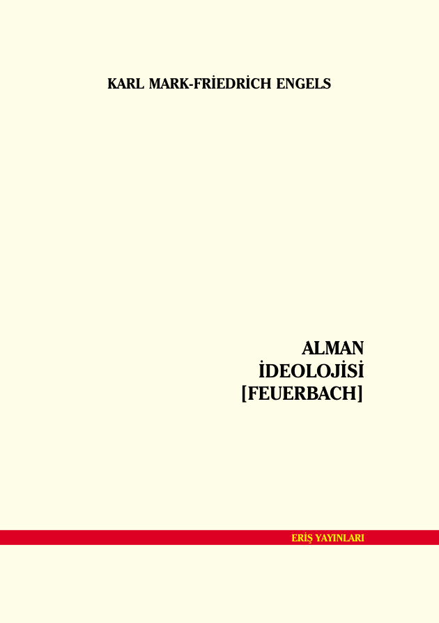 Alman İdeolojisi PDF – Karl Marx