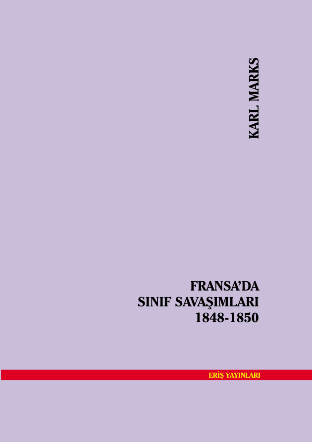Fransa’da Sınıf Savaşımları (1848-1850) PDF – Karl Marx
