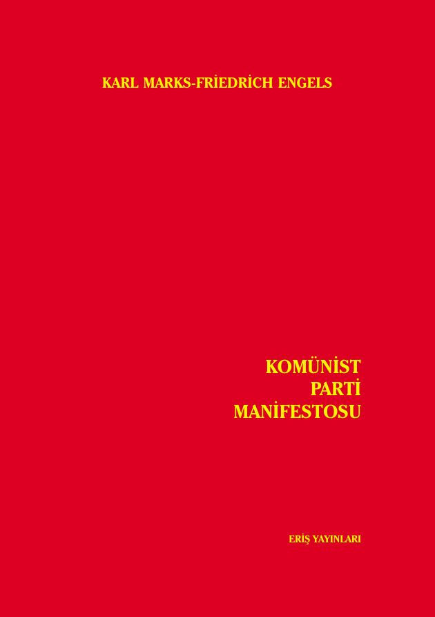 Manifesto (Komünist Manifesto) PDF – Karl Marx – Friedrich Engels