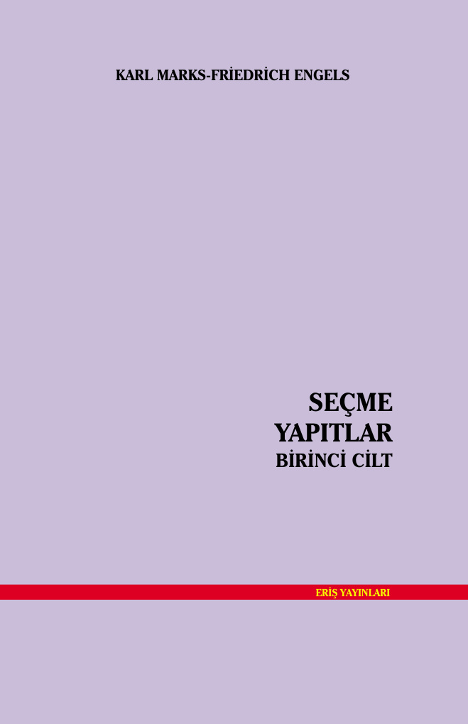 Seçme Yapıtlar: Cilt 1 PDF – Karl Marx