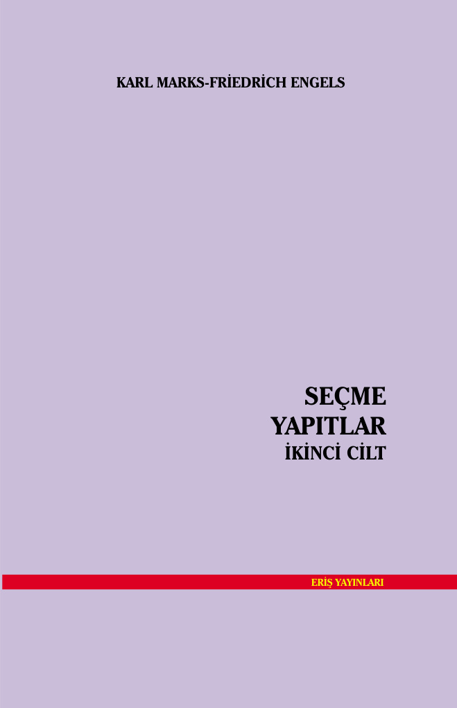 Seçme Yapıtlar: Cilt 2 PDF – Karl Marx