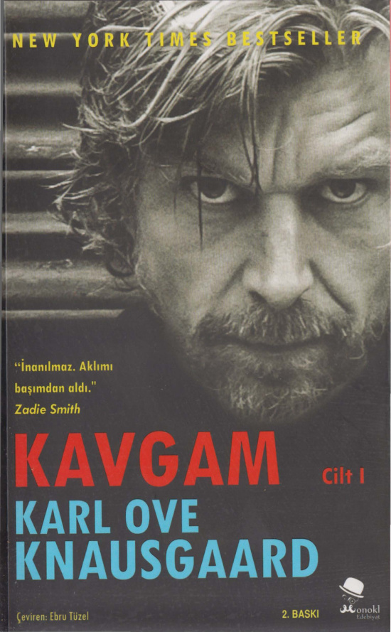 Karl Ove Knausgaard Kavgam Cilt 1 Oğlak Yayınları Kitap Kapağı