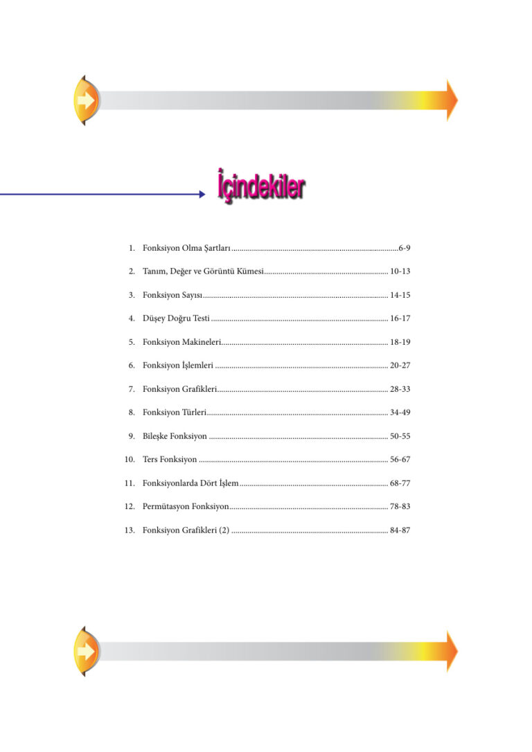 KartezyenEitimYaynlar Matematikfonksiyonlar Kitap Kapağı