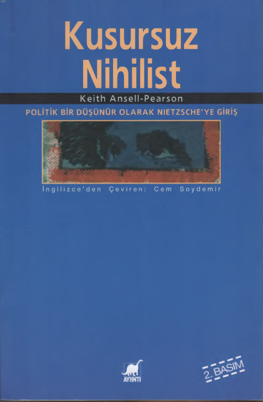 Kusursuz Nihilist PDF – Keith Ansell-Pearson
