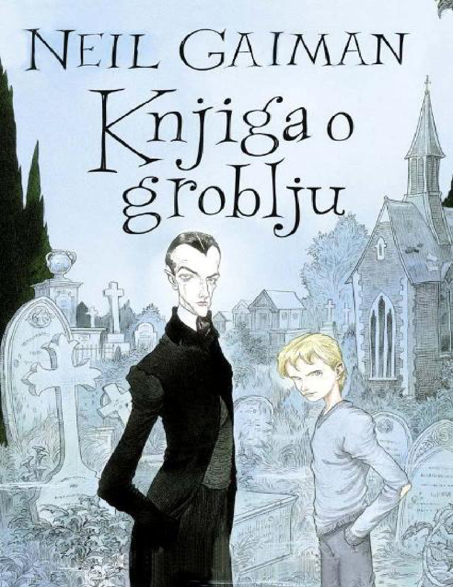 Knjiga o Groblju Croatian Edition Neil Gaiman Kitap Kapağı