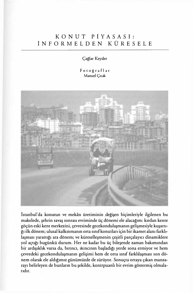 Konut Piyasası: İnformelden Küresele PDF – Kolektif / Araştırma