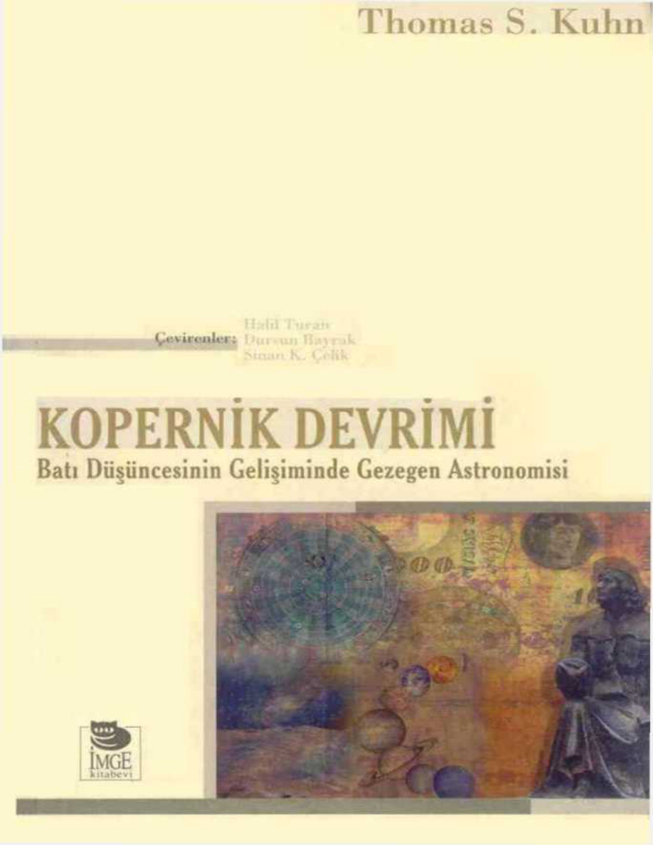 Kopernik Devrimi PDF – Thomas S. Kuhn