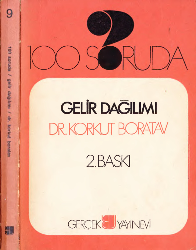 100 Soruda Gelir Dağılımı PDF – Korkut Boratav