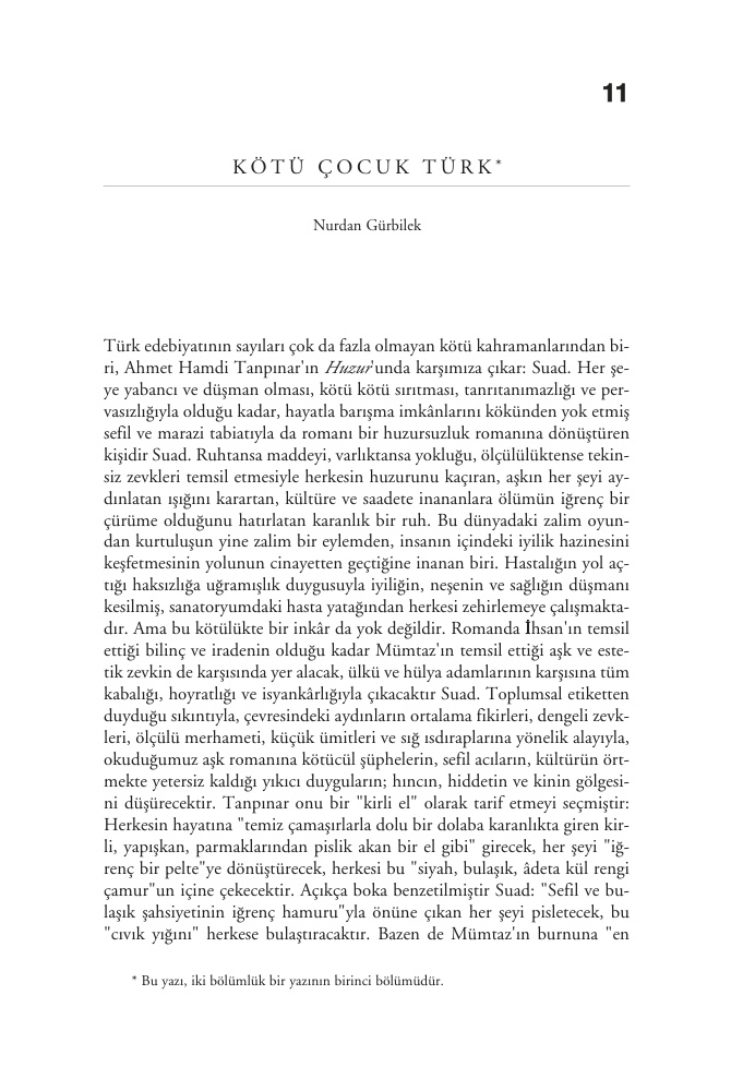 Kötü Çocuk Türk Kitap Kapağı