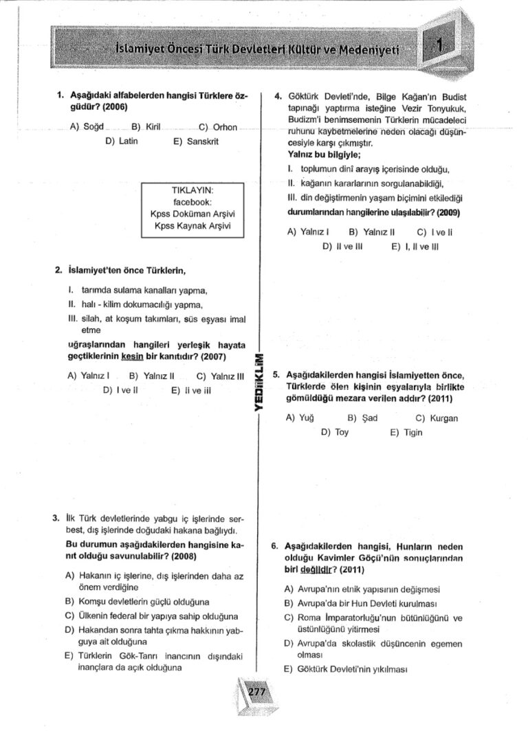 Kpss 10 yıl Tarih Konu Konu Kitap Kapağı