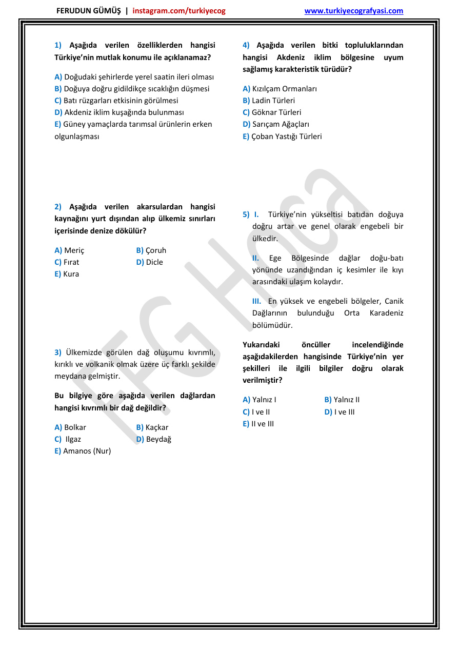 KPSS 2018 Deneme-4 PDF – Komisyon